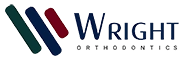 The Wright Orthodontics logo for the scrolling header of the website
